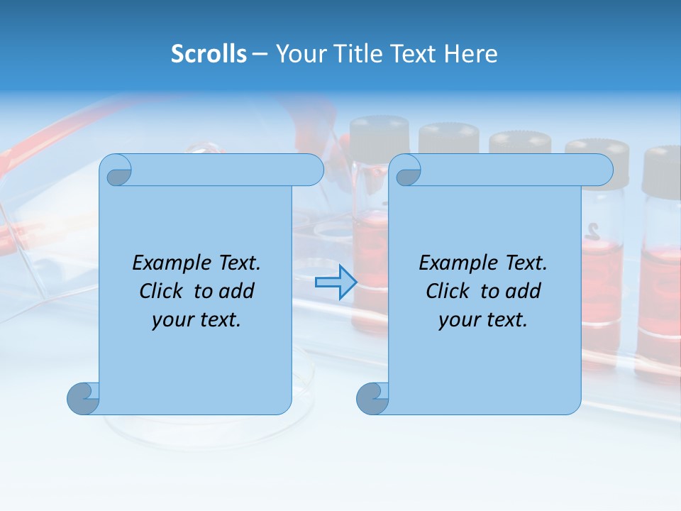 Culture Medium Research Glasses PowerPoint Template