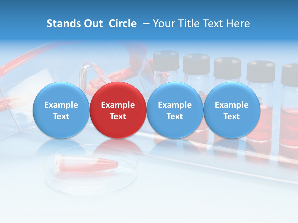 Culture Medium Research Glasses PowerPoint Template