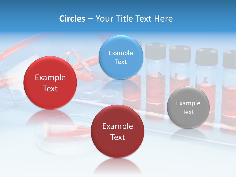 Culture Medium Research Glasses PowerPoint Template