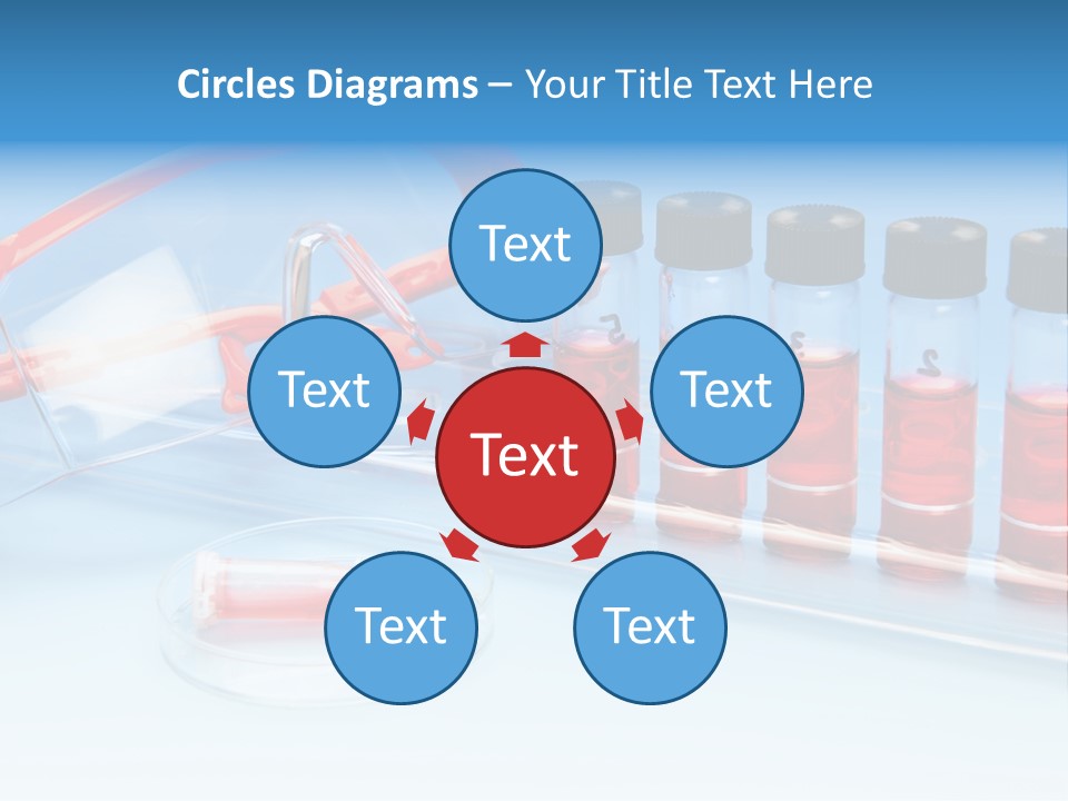 Culture Medium Research Glasses PowerPoint Template