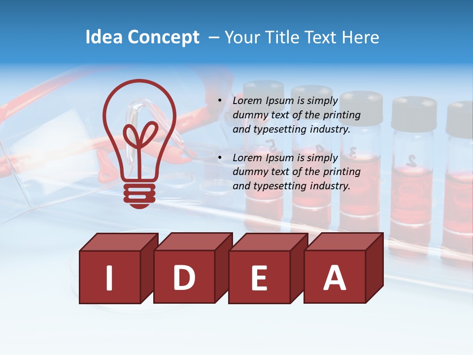 Culture Medium Research Glasses PowerPoint Template