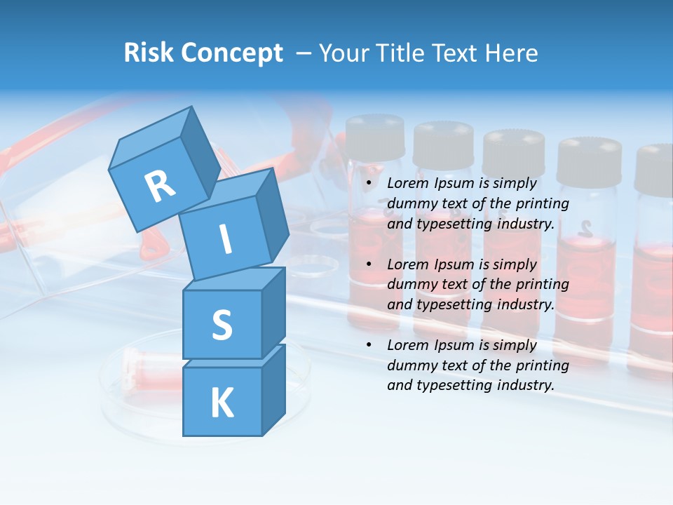 Culture Medium Research Glasses PowerPoint Template