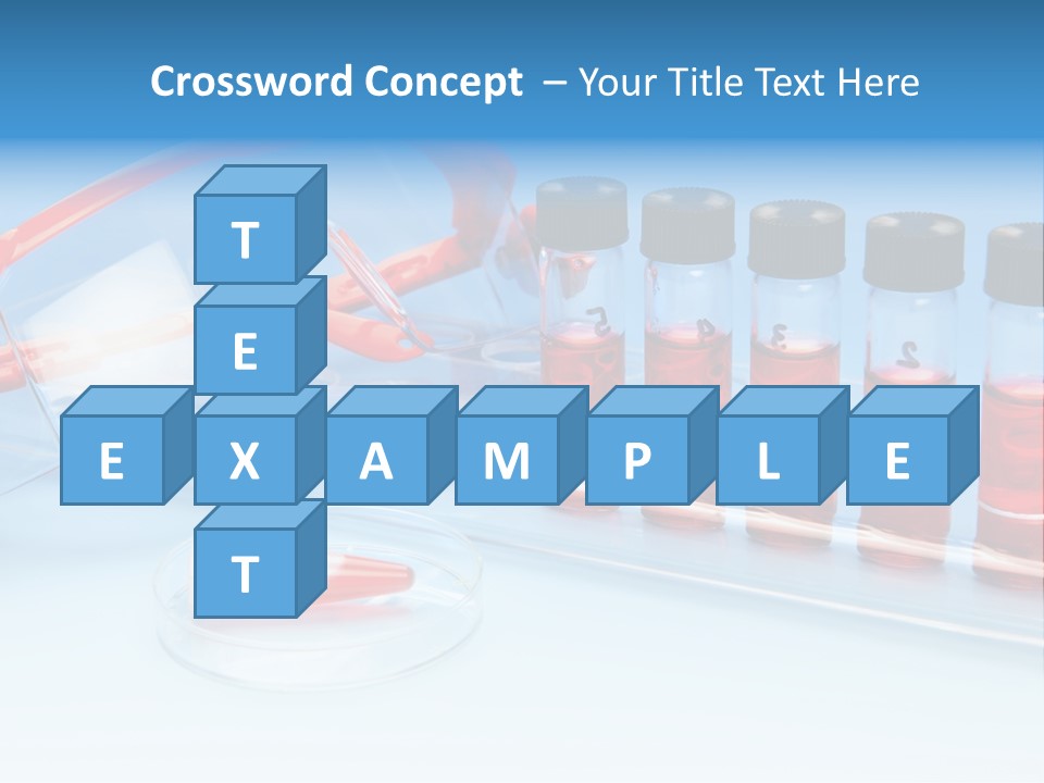 Culture Medium Research Glasses PowerPoint Template