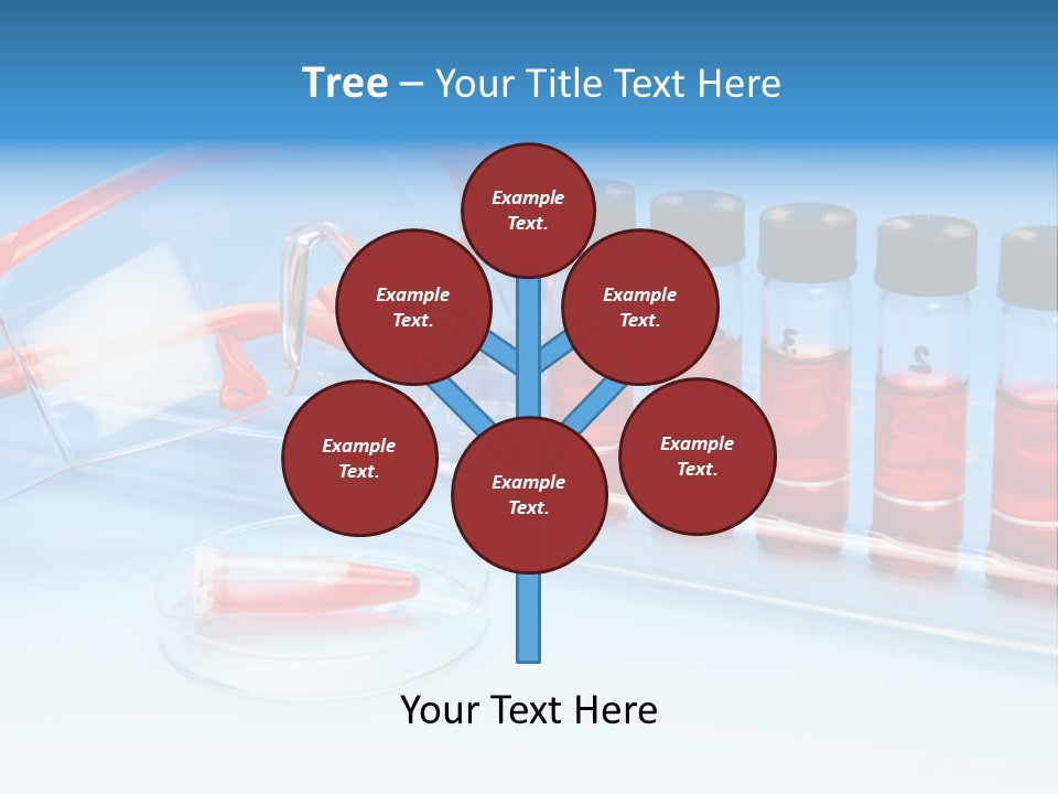 Culture Medium Research Glasses PowerPoint Template