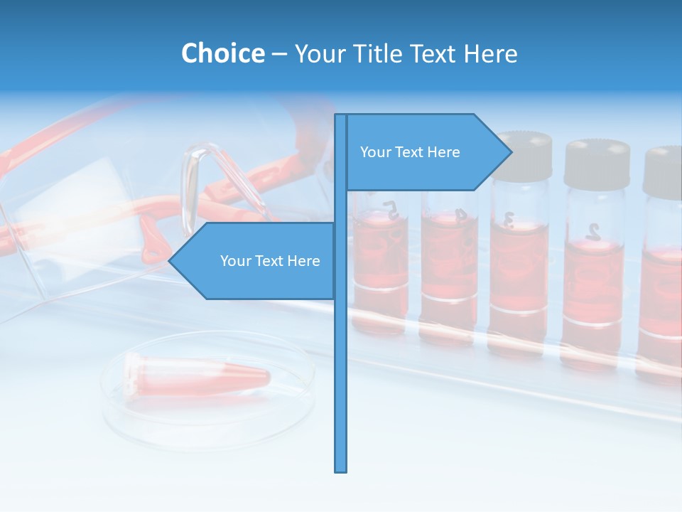 Culture Medium Research Glasses PowerPoint Template