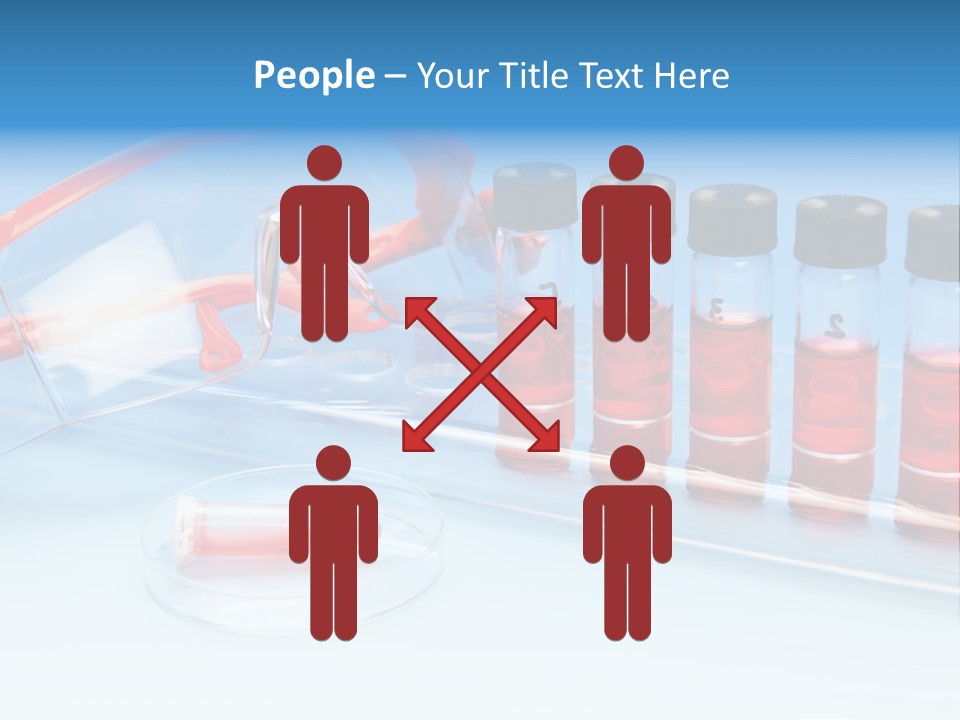 Culture Medium Research Glasses PowerPoint Template