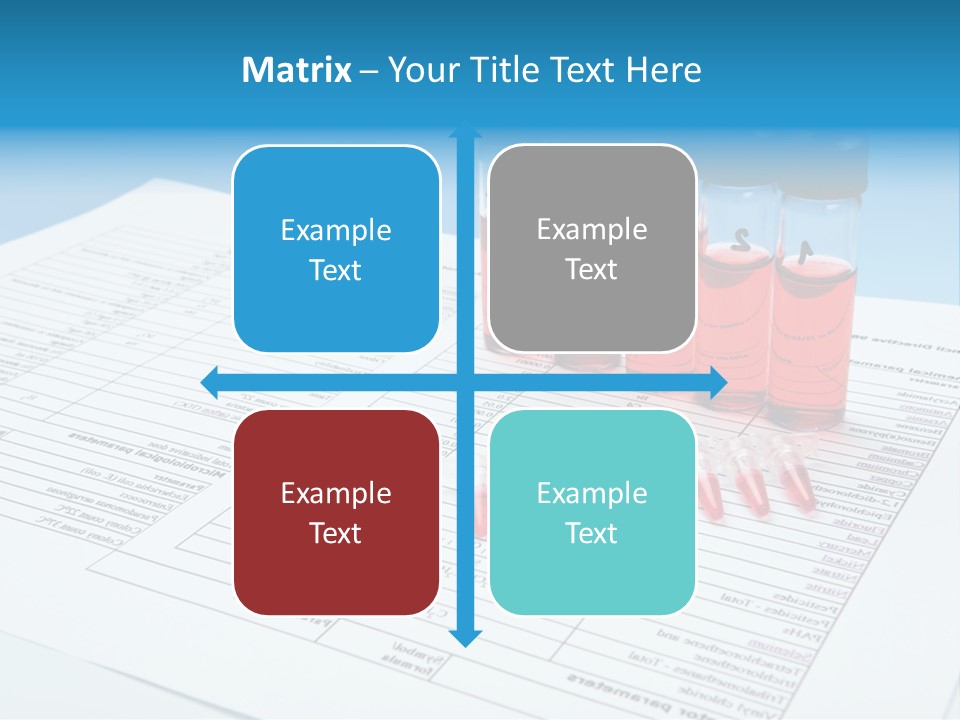 Transparent Biochemistry Lab PowerPoint Template