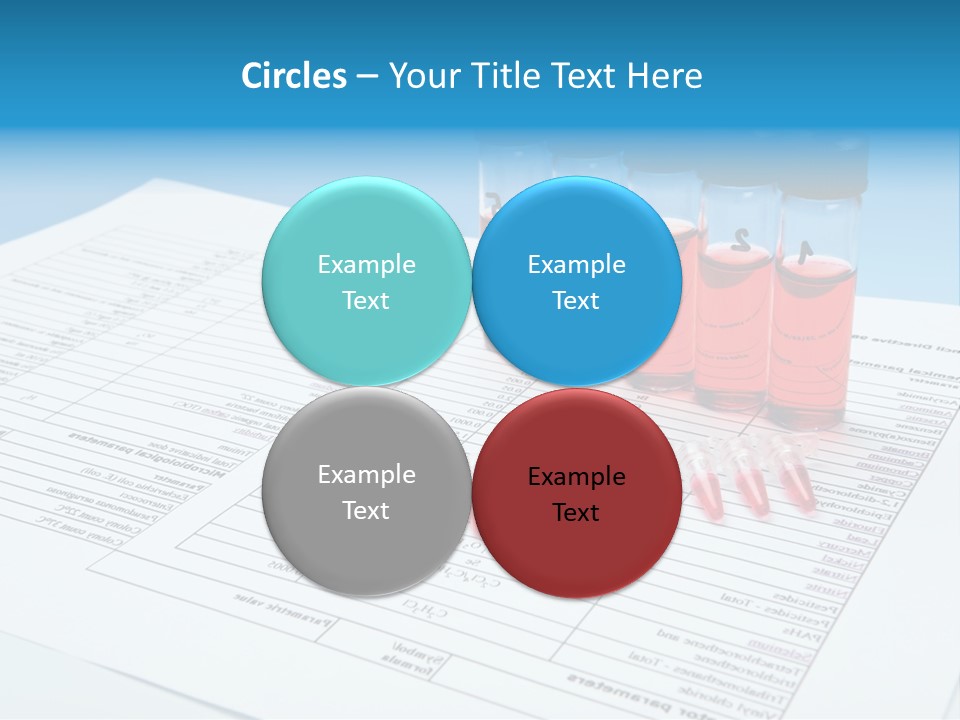 Transparent Biochemistry Lab PowerPoint Template