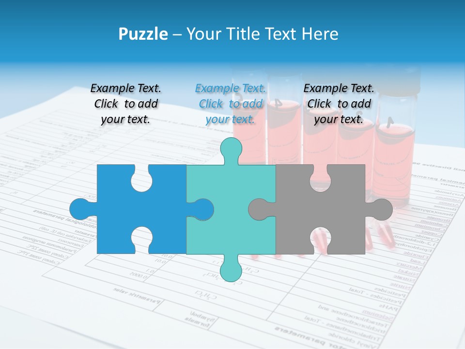 Transparent Biochemistry Lab PowerPoint Template