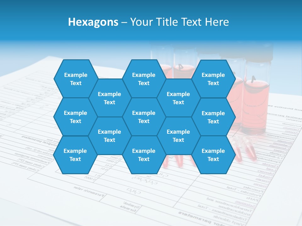 Transparent Biochemistry Lab PowerPoint Template