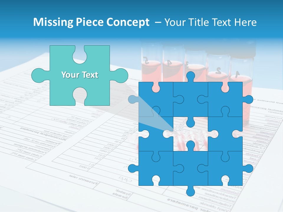 Transparent Biochemistry Lab PowerPoint Template
