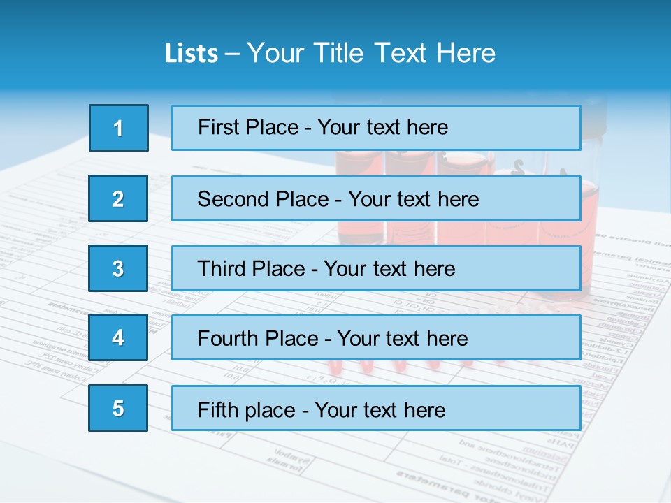 Transparent Biochemistry Lab PowerPoint Template