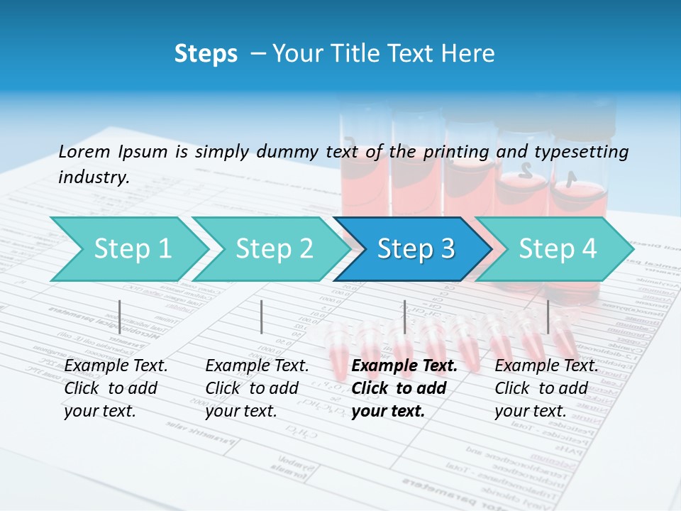 Transparent Biochemistry Lab PowerPoint Template