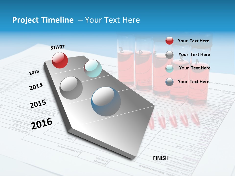Transparent Biochemistry Lab PowerPoint Template