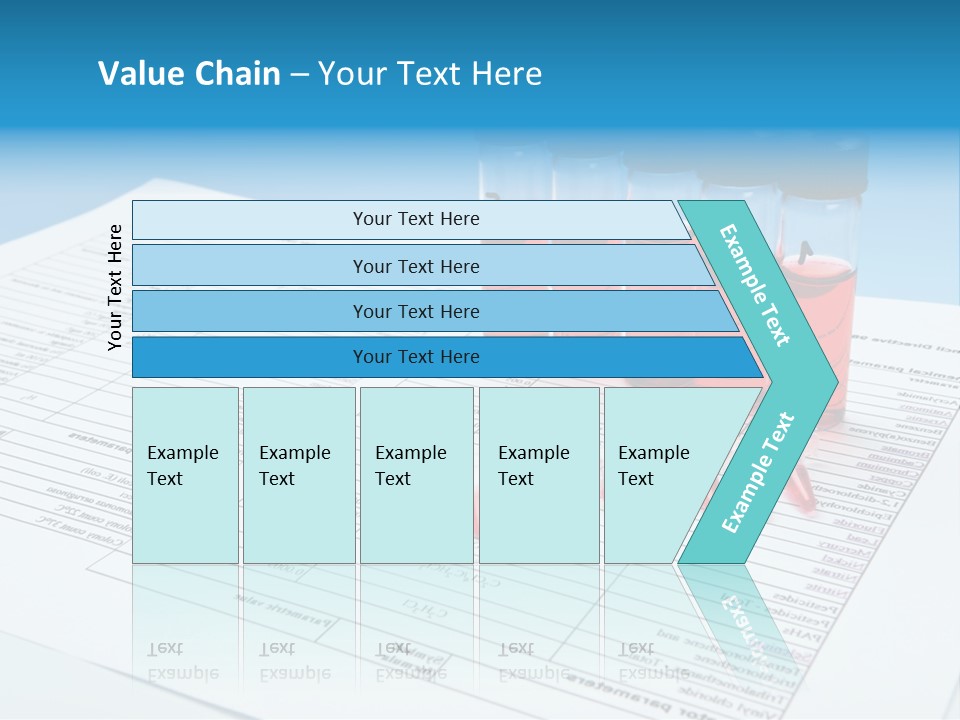 Transparent Biochemistry Lab PowerPoint Template