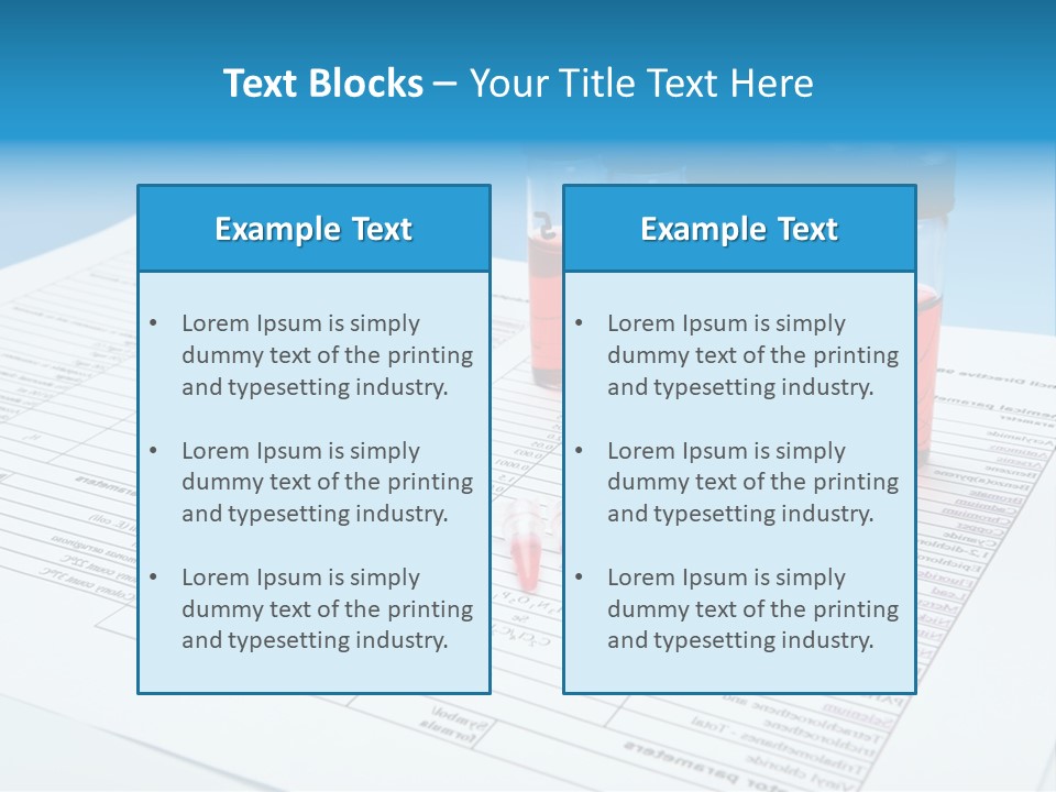 Transparent Biochemistry Lab PowerPoint Template