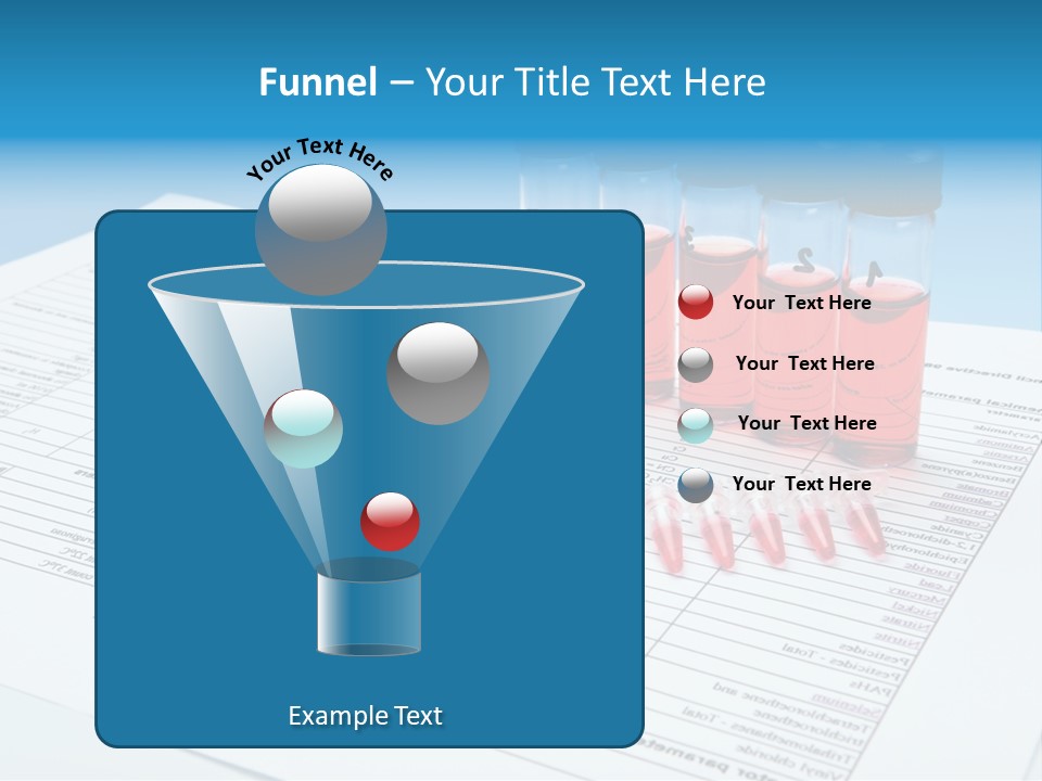 Transparent Biochemistry Lab PowerPoint Template