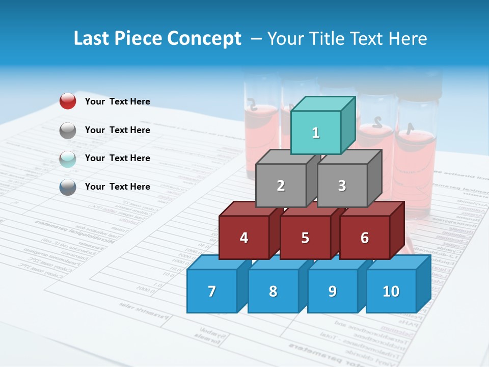 Transparent Biochemistry Lab PowerPoint Template