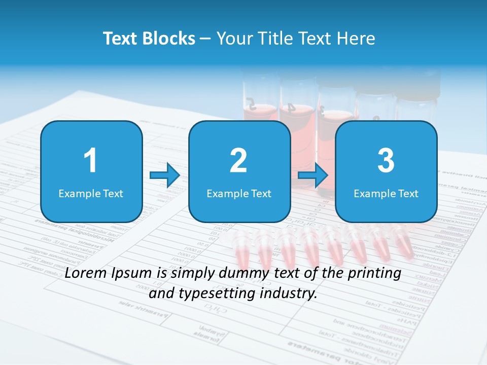 Transparent Biochemistry Lab PowerPoint Template