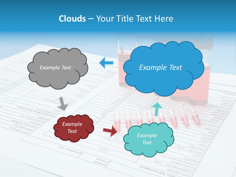 Transparent Biochemistry Lab PowerPoint Template