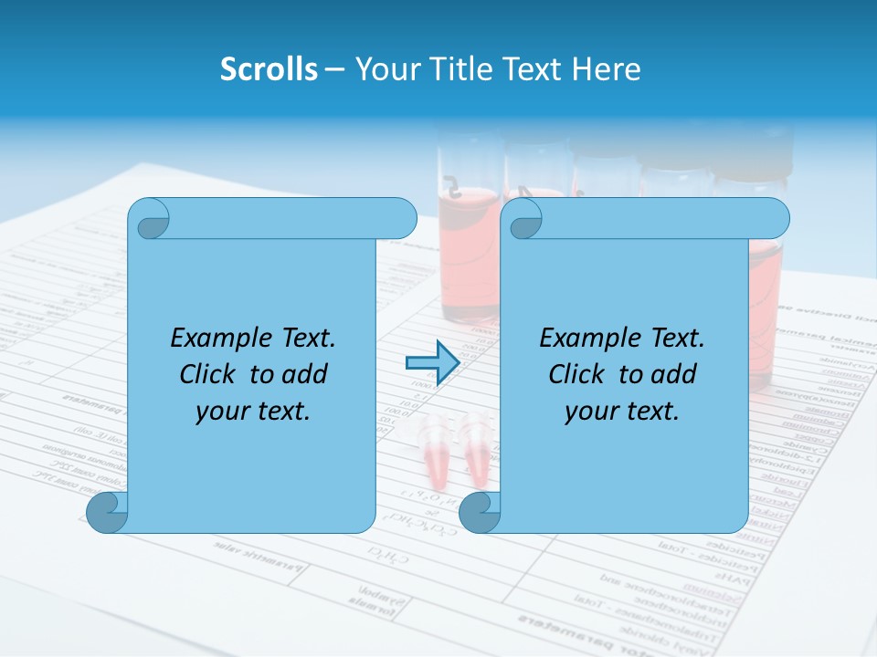 Transparent Biochemistry Lab PowerPoint Template