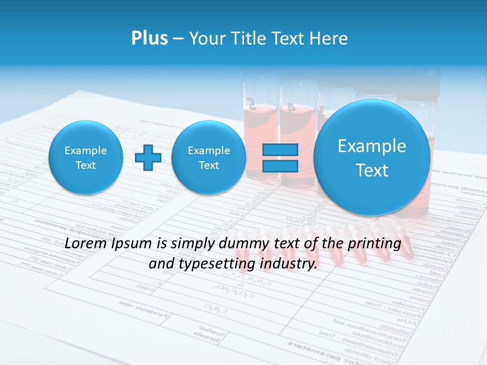 Transparent Biochemistry Lab PowerPoint Template