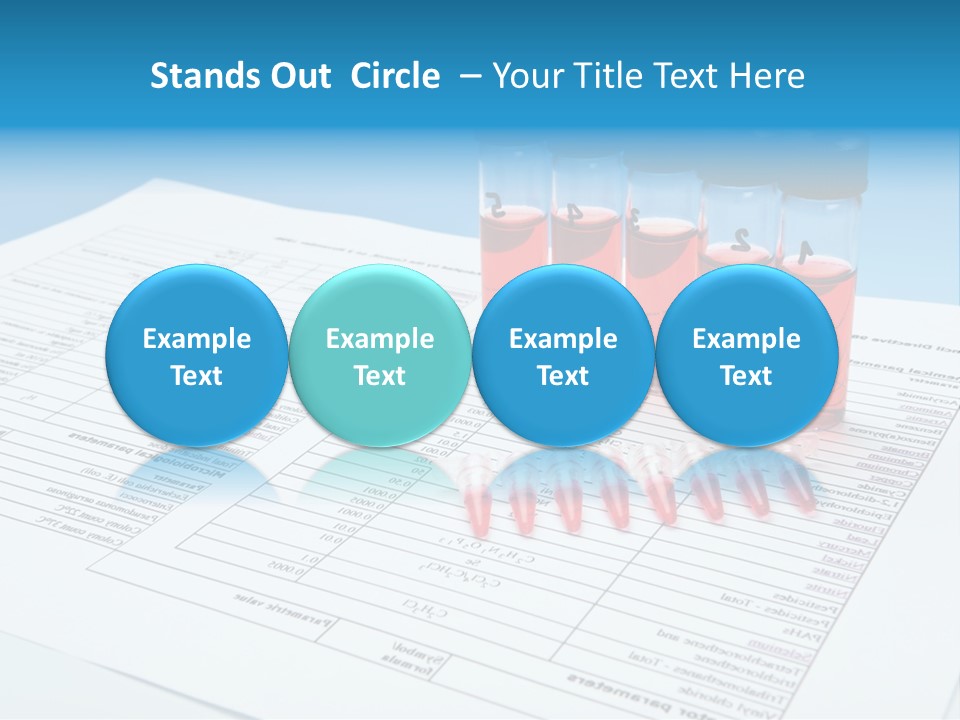 Transparent Biochemistry Lab PowerPoint Template