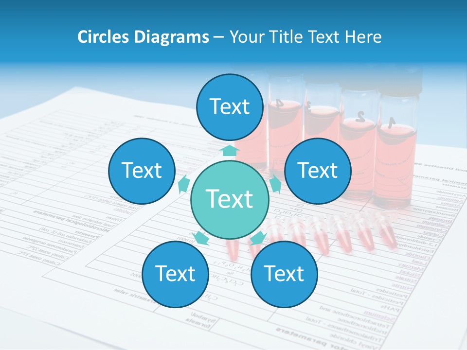 Transparent Biochemistry Lab PowerPoint Template
