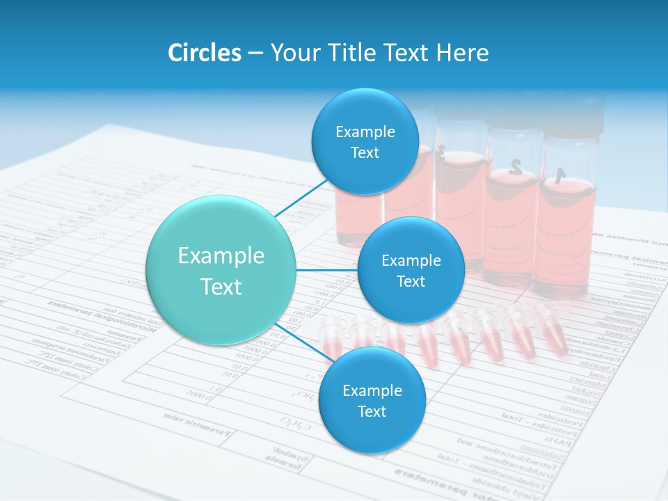Transparent Biochemistry Lab PowerPoint Template