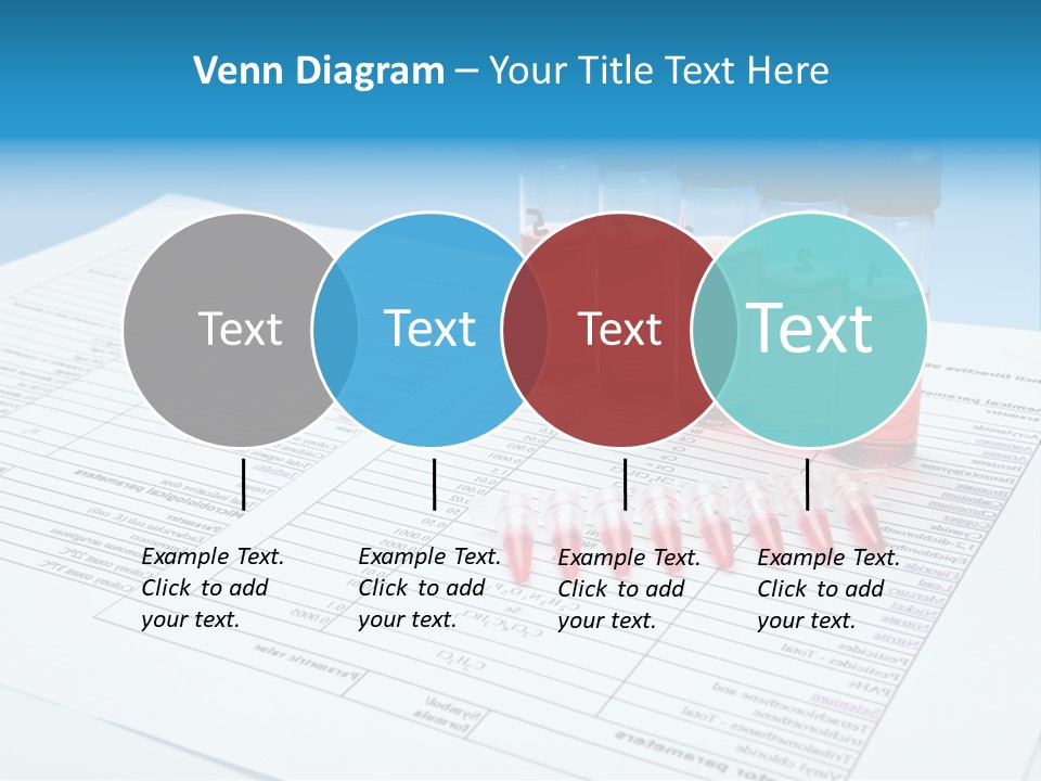 Transparent Biochemistry Lab PowerPoint Template