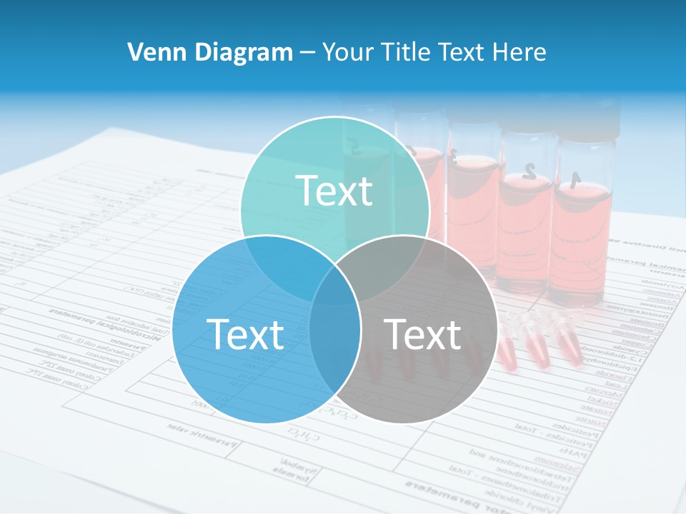 Transparent Biochemistry Lab PowerPoint Template
