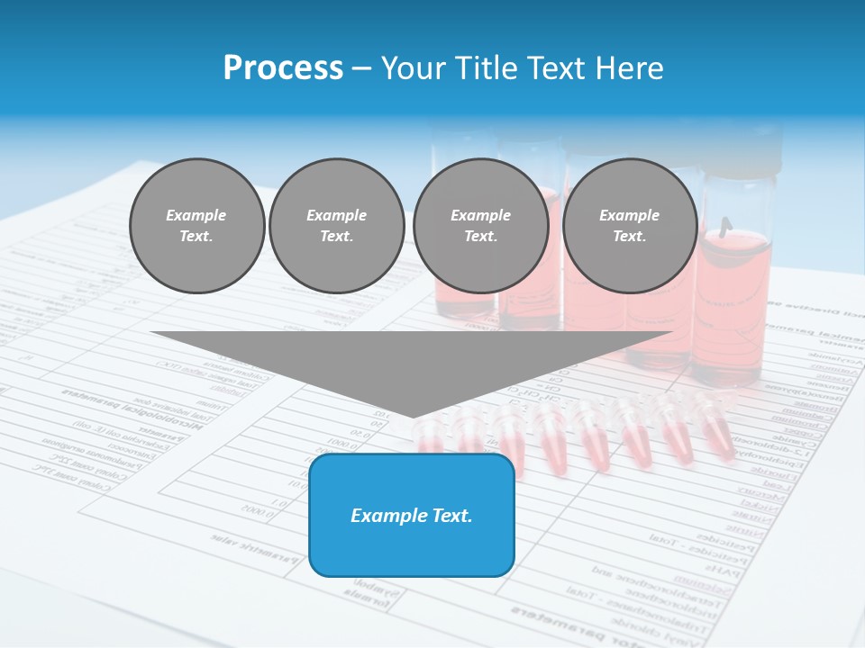 Transparent Biochemistry Lab PowerPoint Template