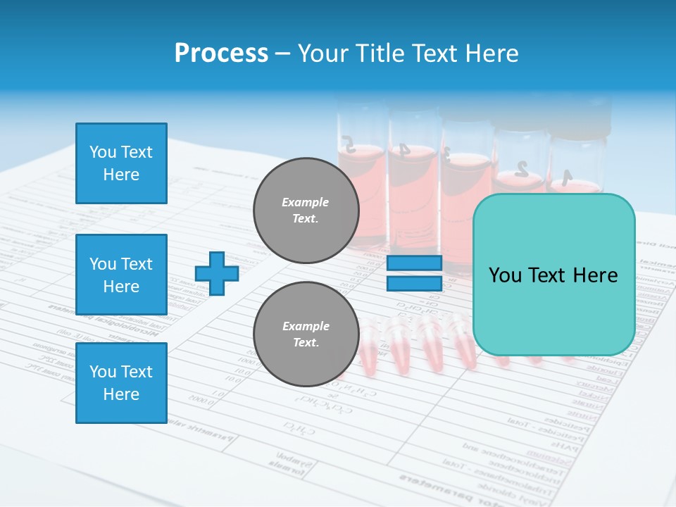 Transparent Biochemistry Lab PowerPoint Template