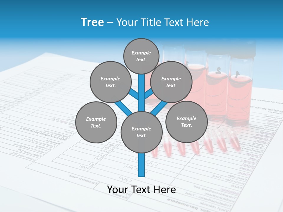 Transparent Biochemistry Lab PowerPoint Template