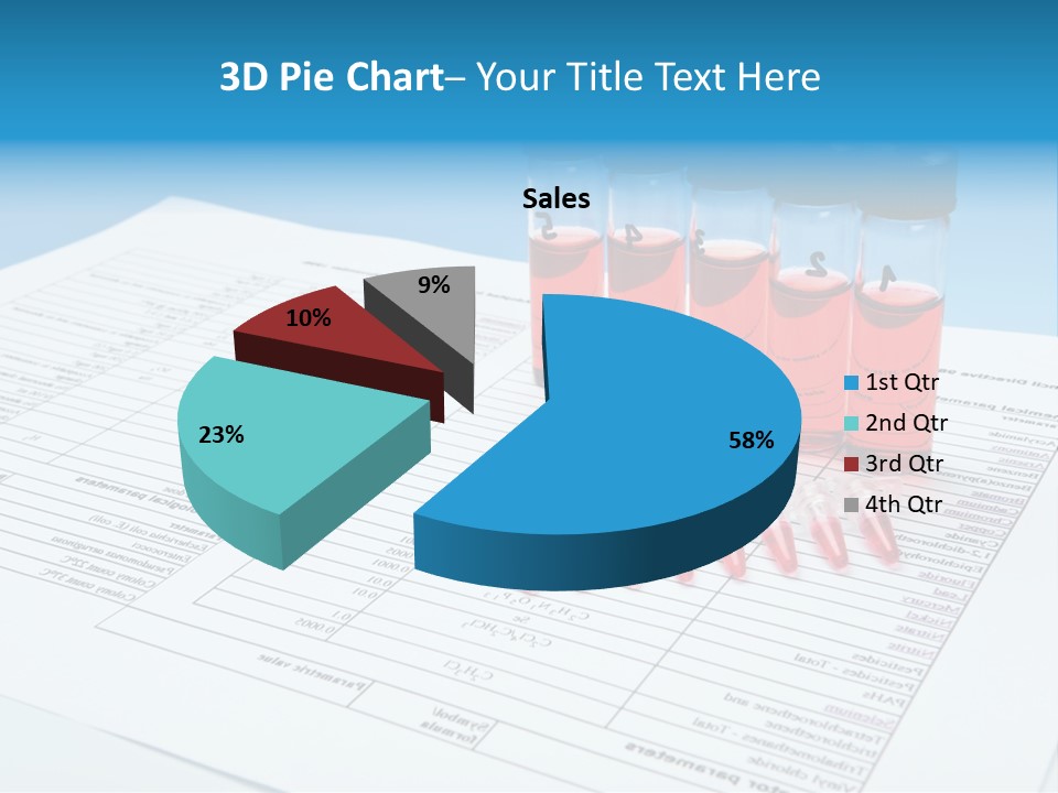 Transparent Biochemistry Lab PowerPoint Template