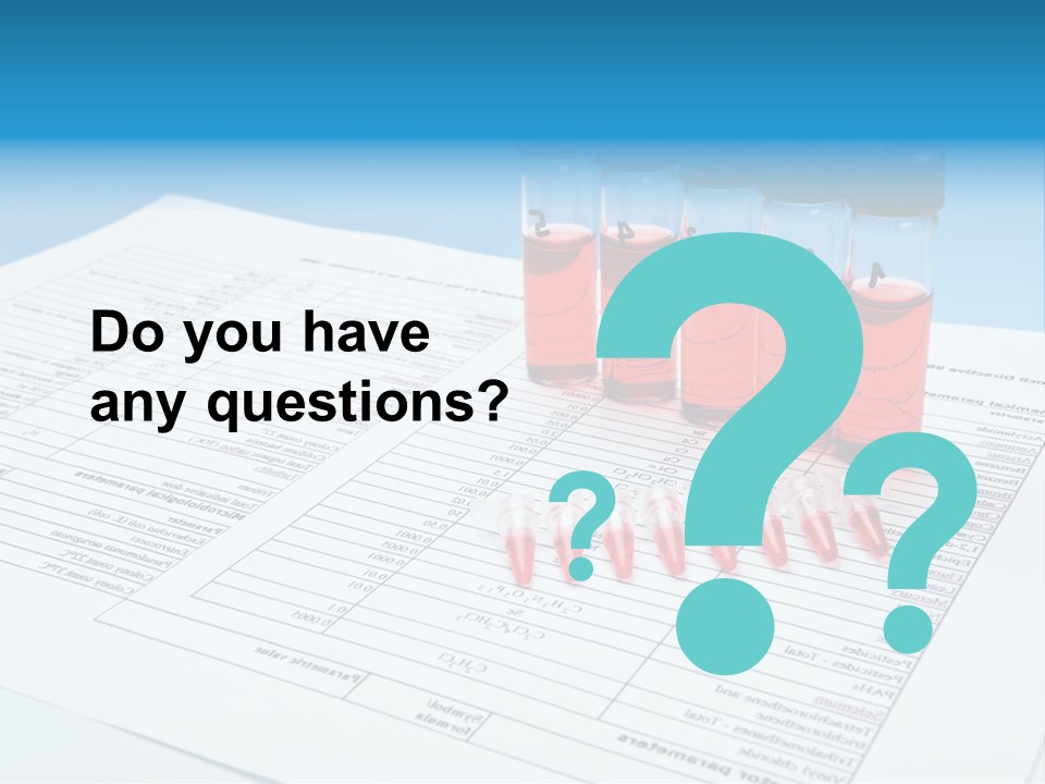 Transparent Biochemistry Lab PowerPoint Template