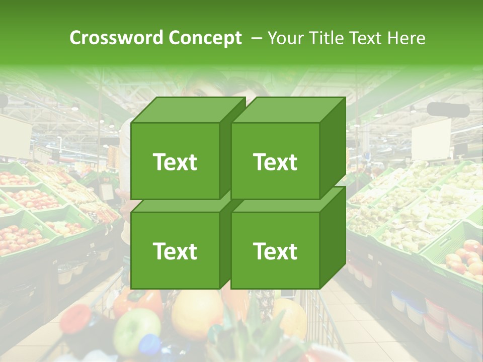 Fruit Happy Store PowerPoint Template