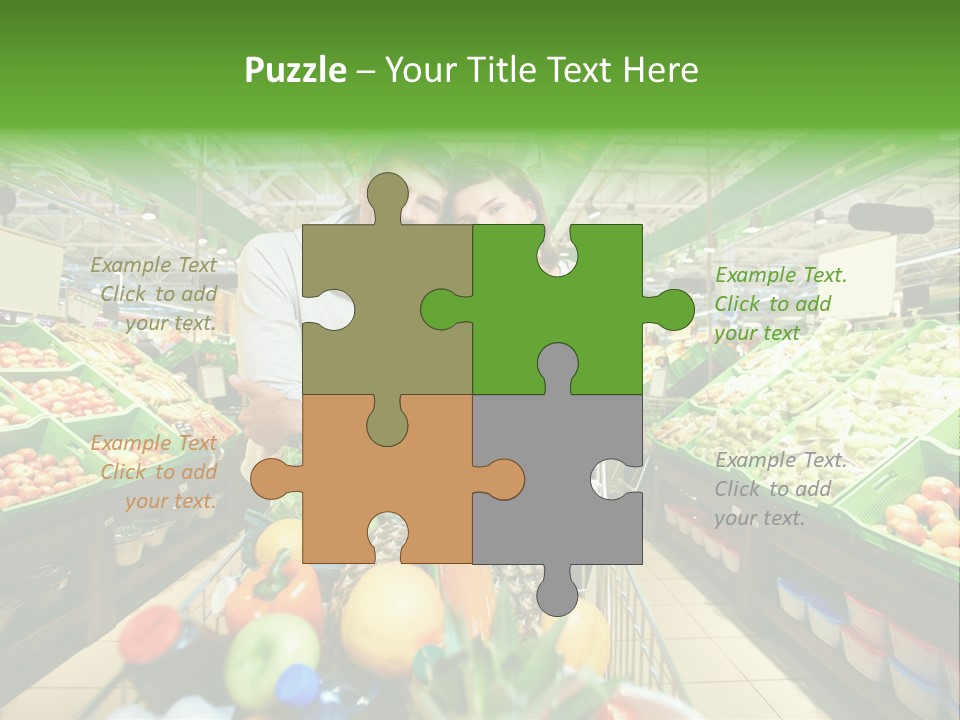 Fruit Happy Store PowerPoint Template