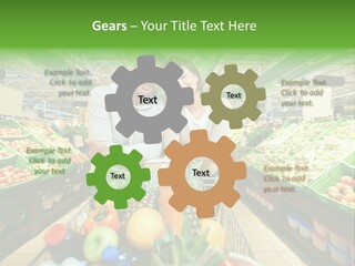 Fruit Happy Store PowerPoint Template