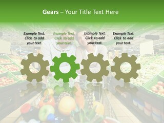 Fruit Happy Store PowerPoint Template