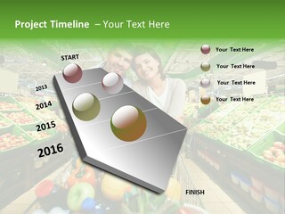 Fruit Happy Store PowerPoint Template