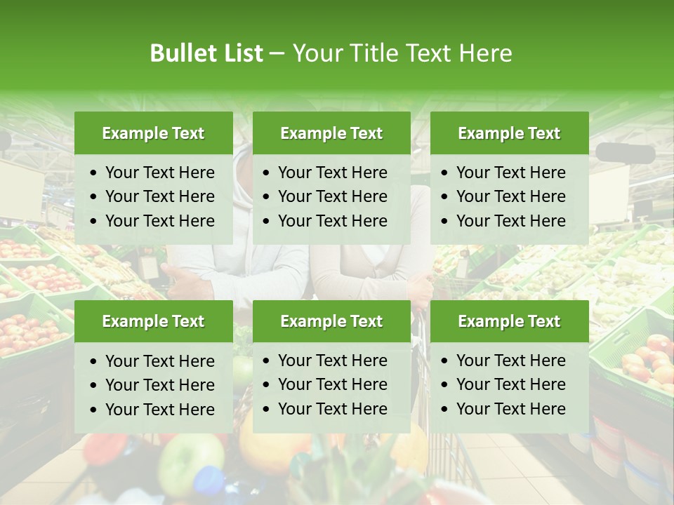 Fruit Happy Store PowerPoint Template