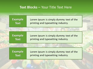 Fruit Happy Store PowerPoint Template