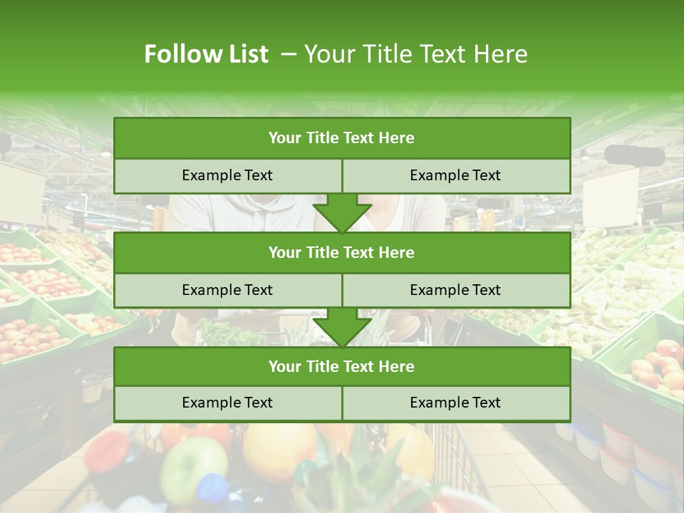 Fruit Happy Store PowerPoint Template
