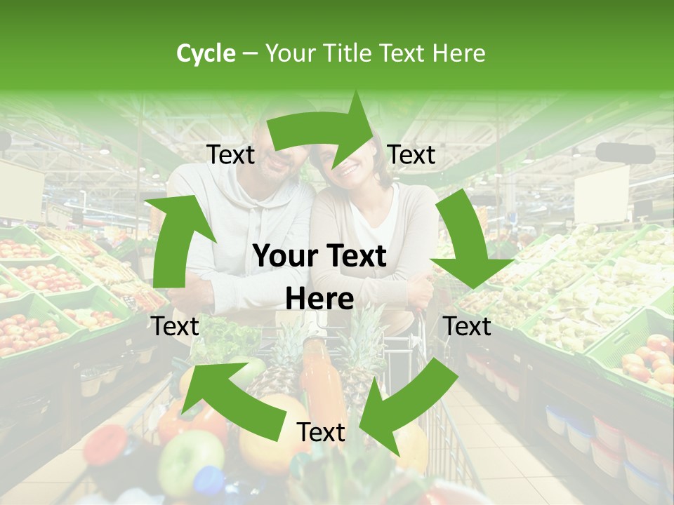 Fruit Happy Store PowerPoint Template