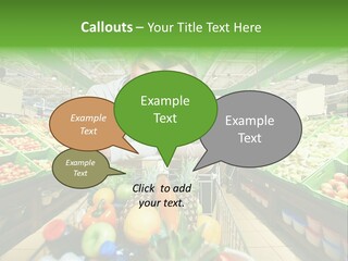 Fruit Happy Store PowerPoint Template