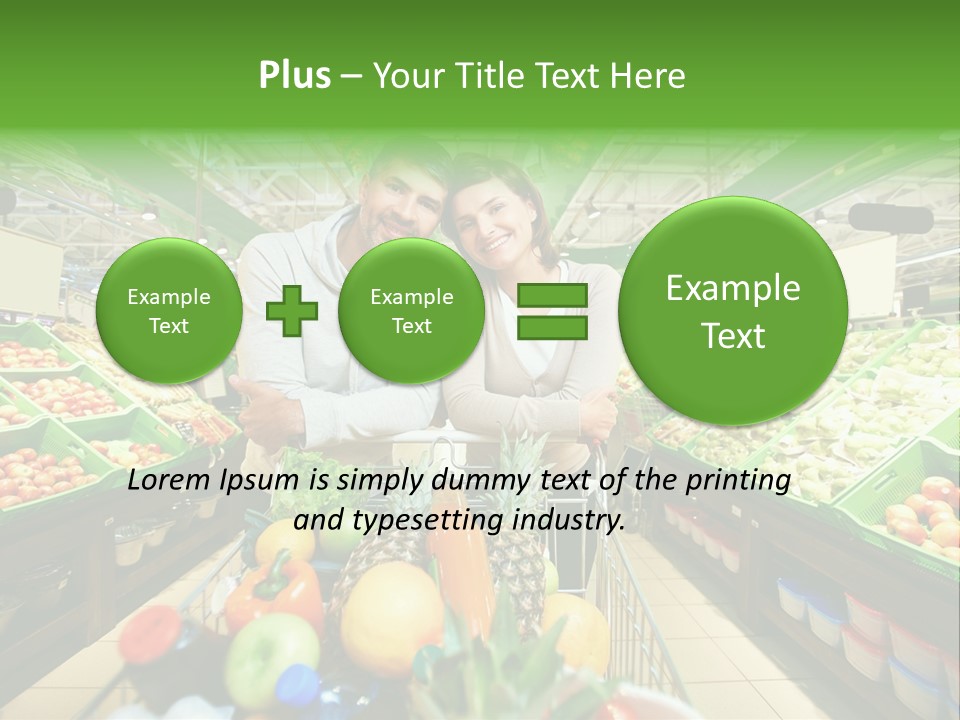 Fruit Happy Store PowerPoint Template