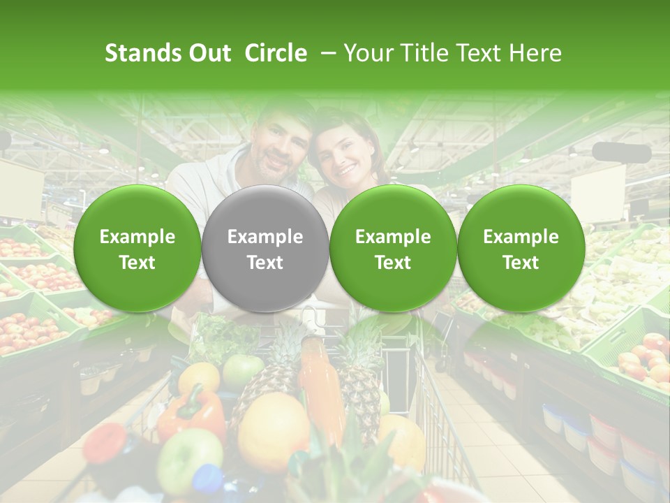 Fruit Happy Store PowerPoint Template