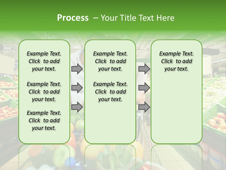 Fruit Happy Store PowerPoint Template