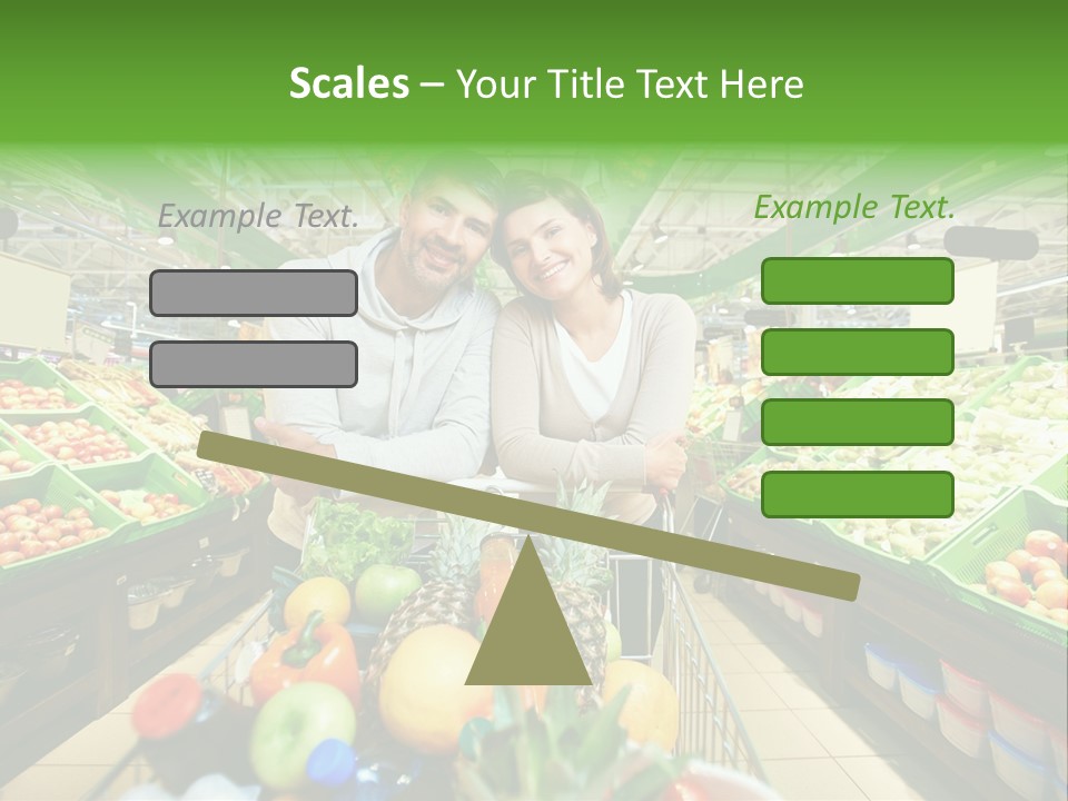 Fruit Happy Store PowerPoint Template